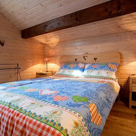Log Cabin With Views Of Mount Triglav In Cerklje Na Gorenjskem, Slovenia